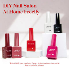 CANNI classic colors swatches show shade options for quick manicure planning