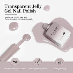 CANNI Jelly Nude broad brush enables smooth coverage