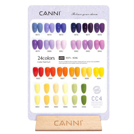 CANNI long-lasting gel polish glides smoothly for durable color