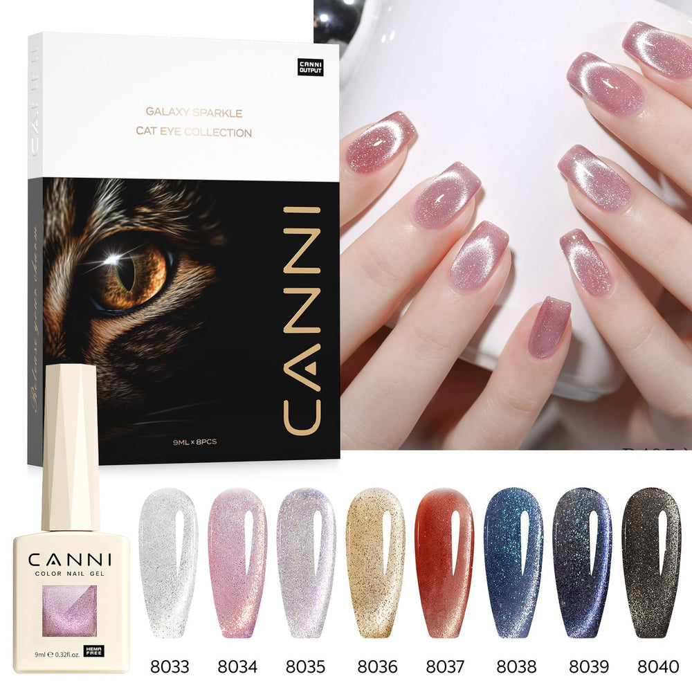 CANNI cat-eye gel shades for professional-grade at-home manicures