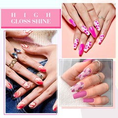 CANNI purple gel polish bottle for bold, easy layering