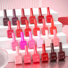 CANNI rosy pink gel polish bottle for daily wear options