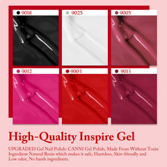 CANNI UV-LED cure steps guide safe curing at home or professional studio