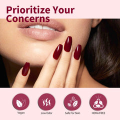 CANNI wide brush enables even, salon-like at-home application.