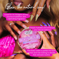Canvas Beauty Body Glaze bottle pour captures a smooth, melt-in-your-hand formula