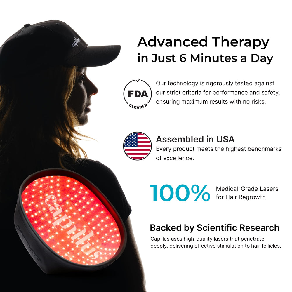 Capillus Pro S2 daily-use at-home cap for discreet treatment