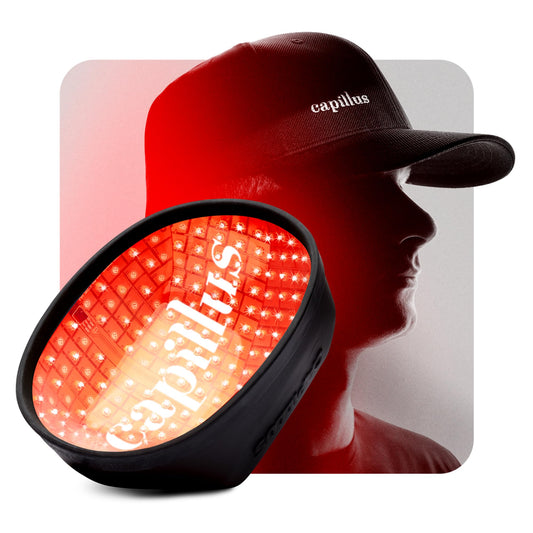 Capillus Pro S2 red light cap therapy supports at‑home hair growth