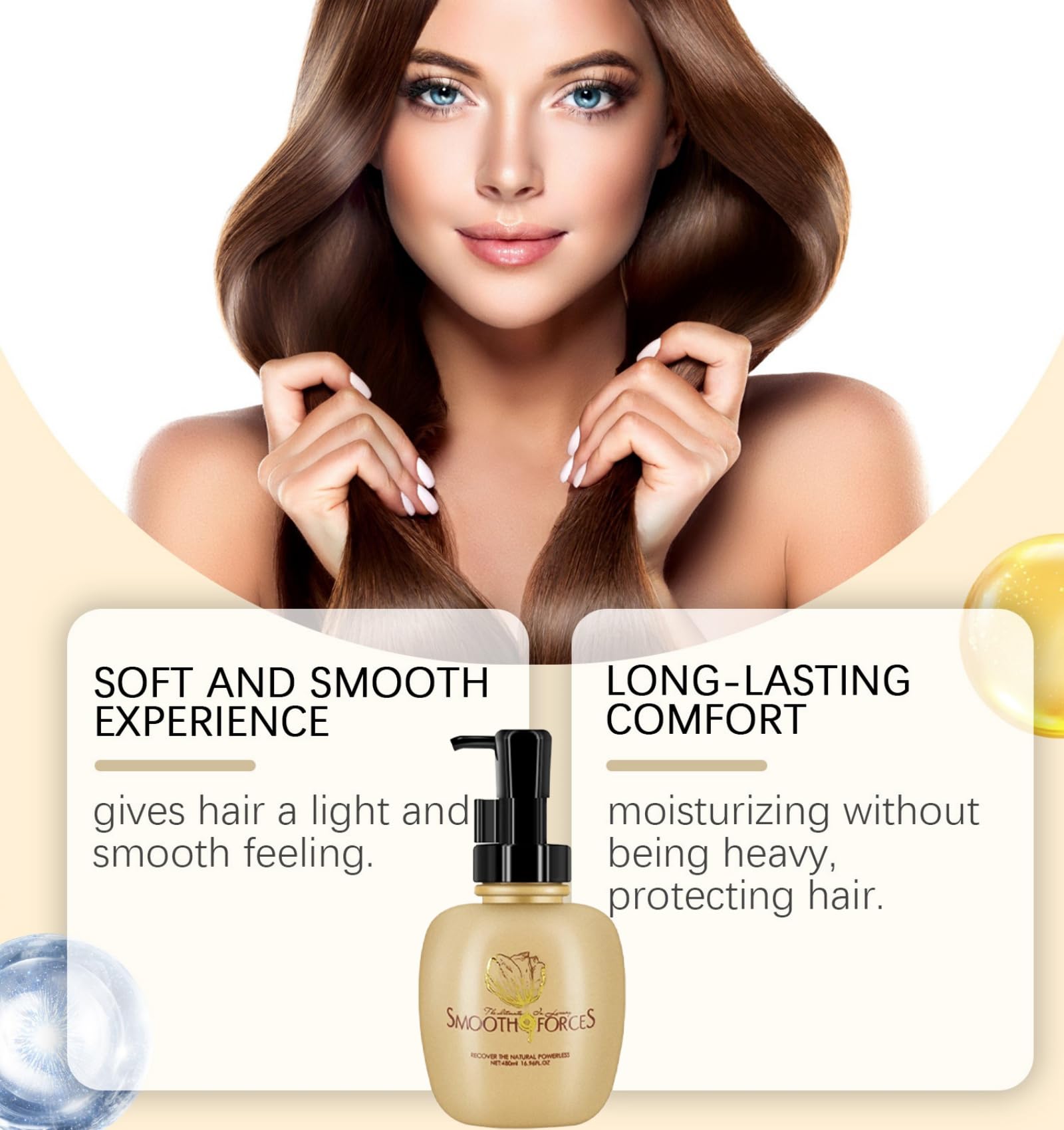 Cappuvini Urcoolestt professional-grade hair mask restores softness and shine