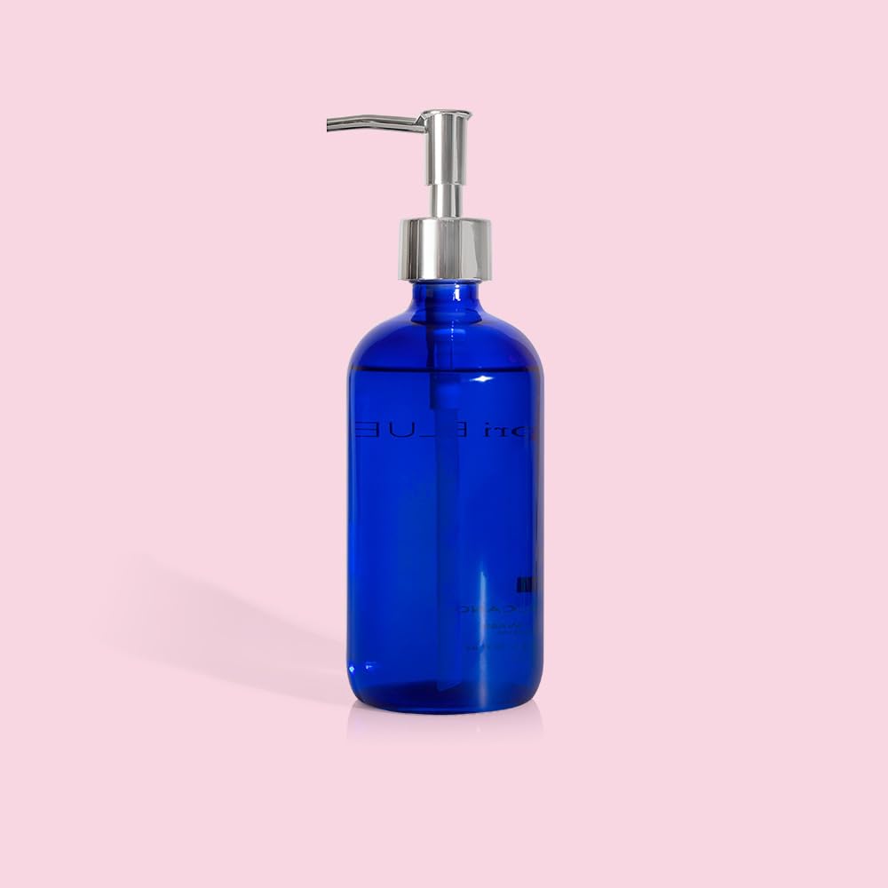 Capri Blue hand wash liquid texture shown on skin.