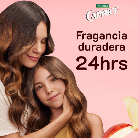 CAPRICE pump closeup highlighting easy dispensing and family convenience