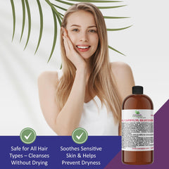 Capryl Glucoside foaming action in a DIY shower gel.