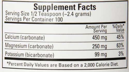 Cardiovascular Research Tri-Salts ready to mix with Vitamin C crystals.