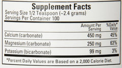 Cardiovascular Research Tri-Salts ready to mix with Vitamin C crystals.