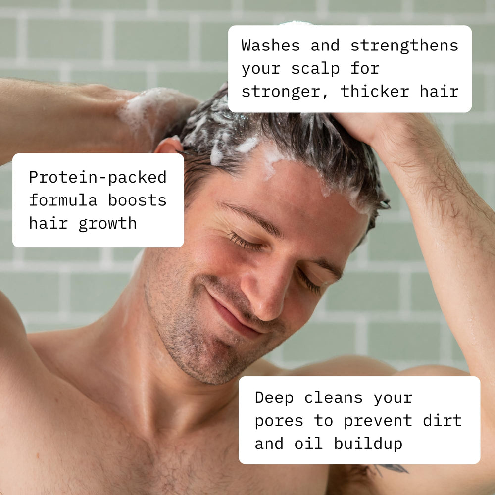 Cardon Hair Growth Shampoo in bathroom sink for daily cleansing