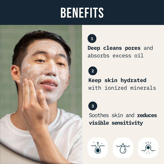 Cardon foaming face wash lather delivers a refreshing cleanse.