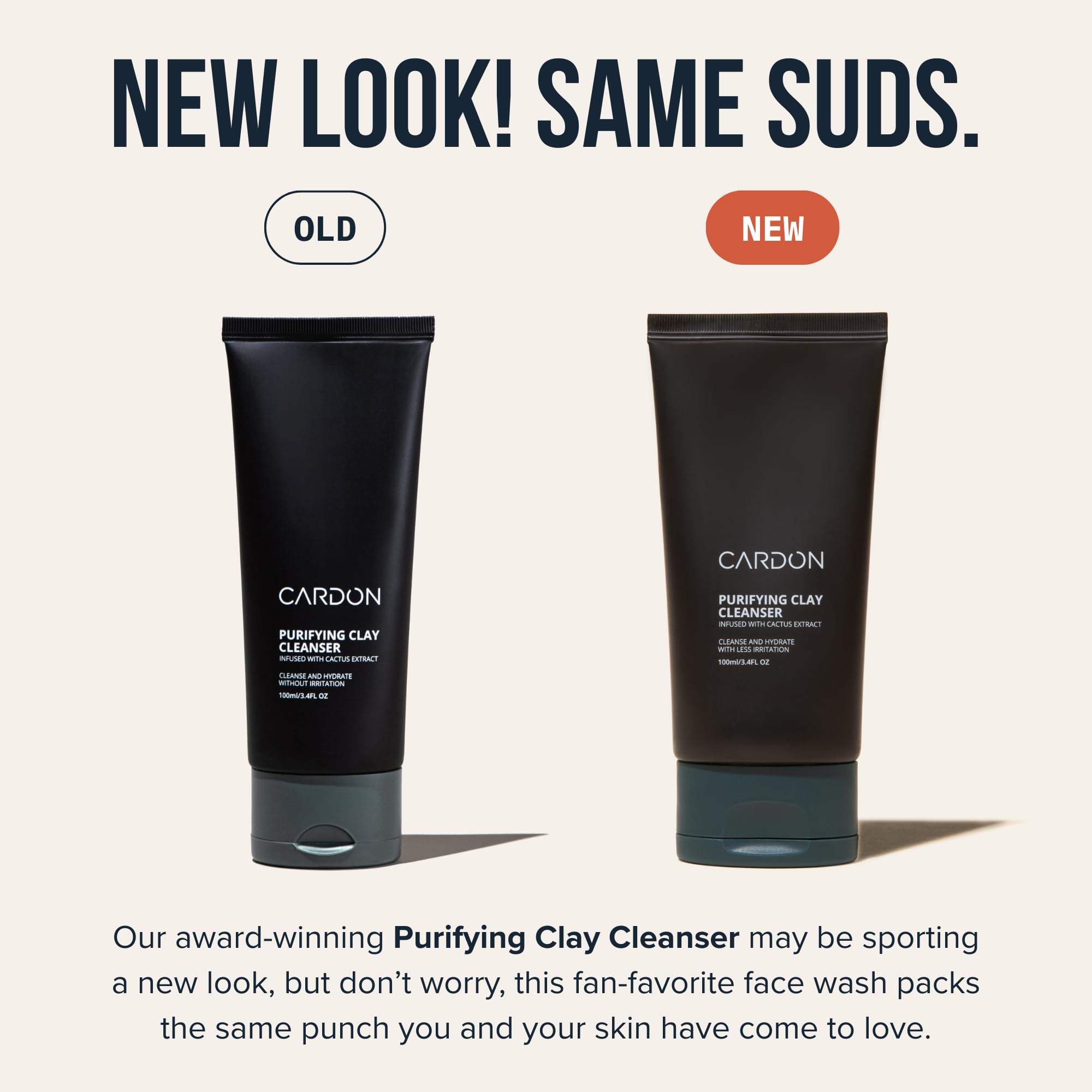 Cardon sulfate-free formula cleanses without harsh scrubbing.