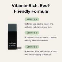 Cardon SPF30 sunscreen in a routine context demonstrates 2-in-1 hydration and protection.