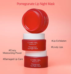 Spatula with CARE:NEL Lip Mask for easy, precise application.