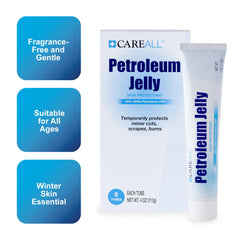 CareAll petroleum jelly 6-pack display for convenient family use