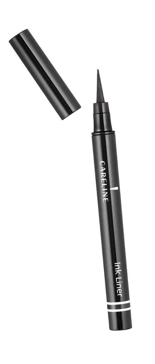 Careline Ink Liner long-lasting black pigment for all-day wear.