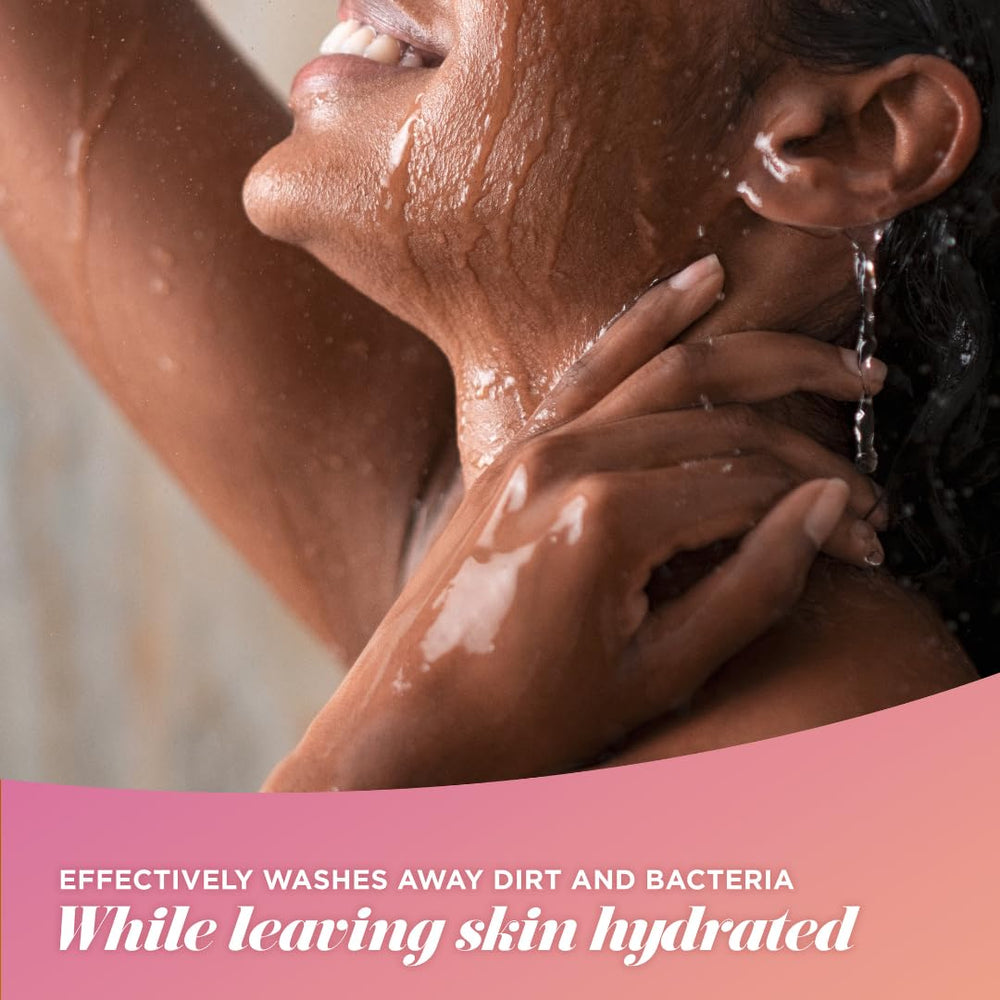 Caress Body Wash for hands and body cleansing, everyday use.