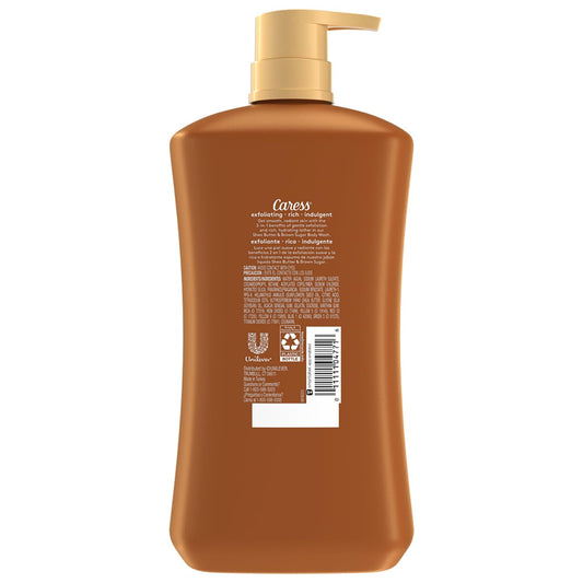 Caress Body Wash luxurious lather close-up inviting a spa-like shower.