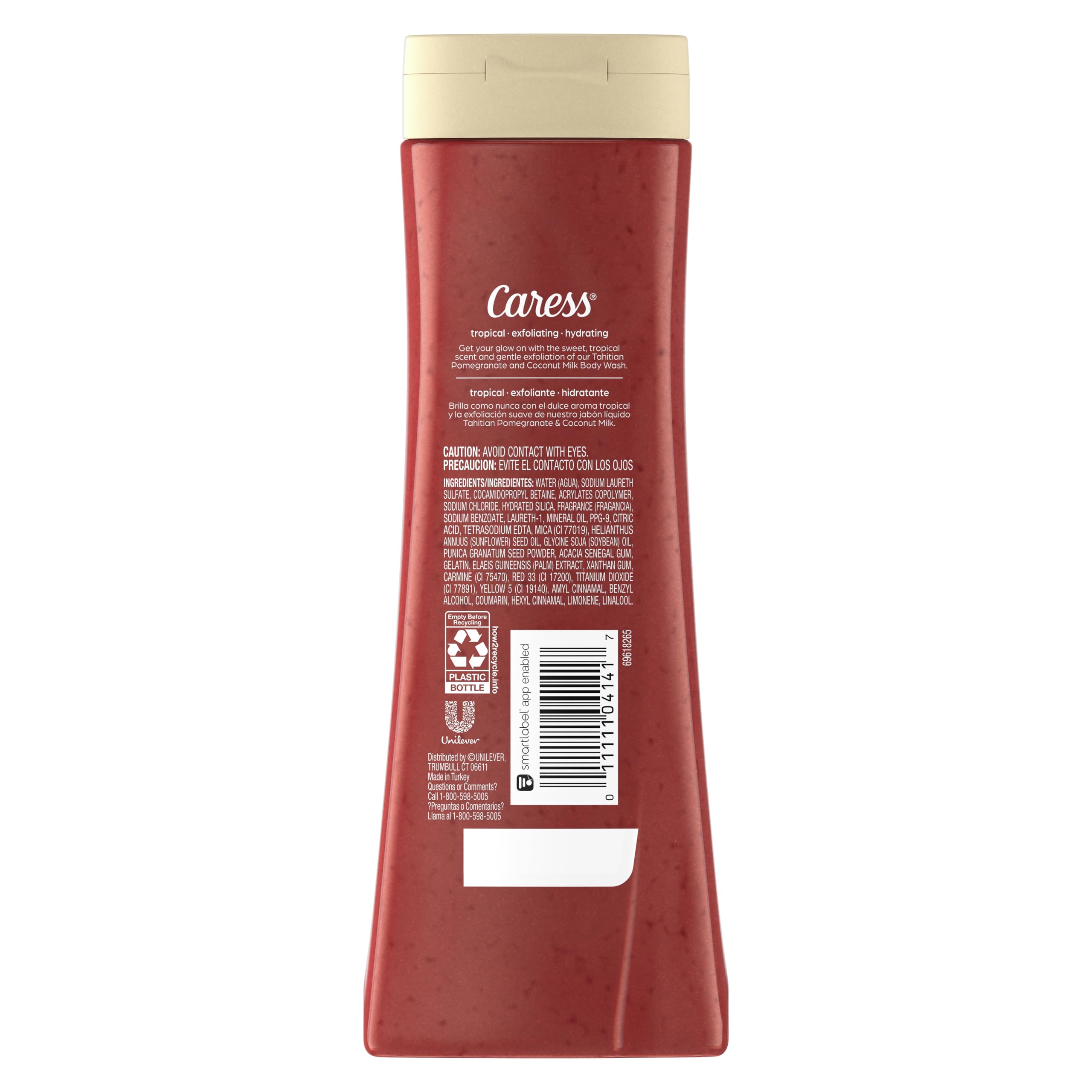 Caress body wash silky-lather close-up highlights luxurious cleansing for everyday skin.
