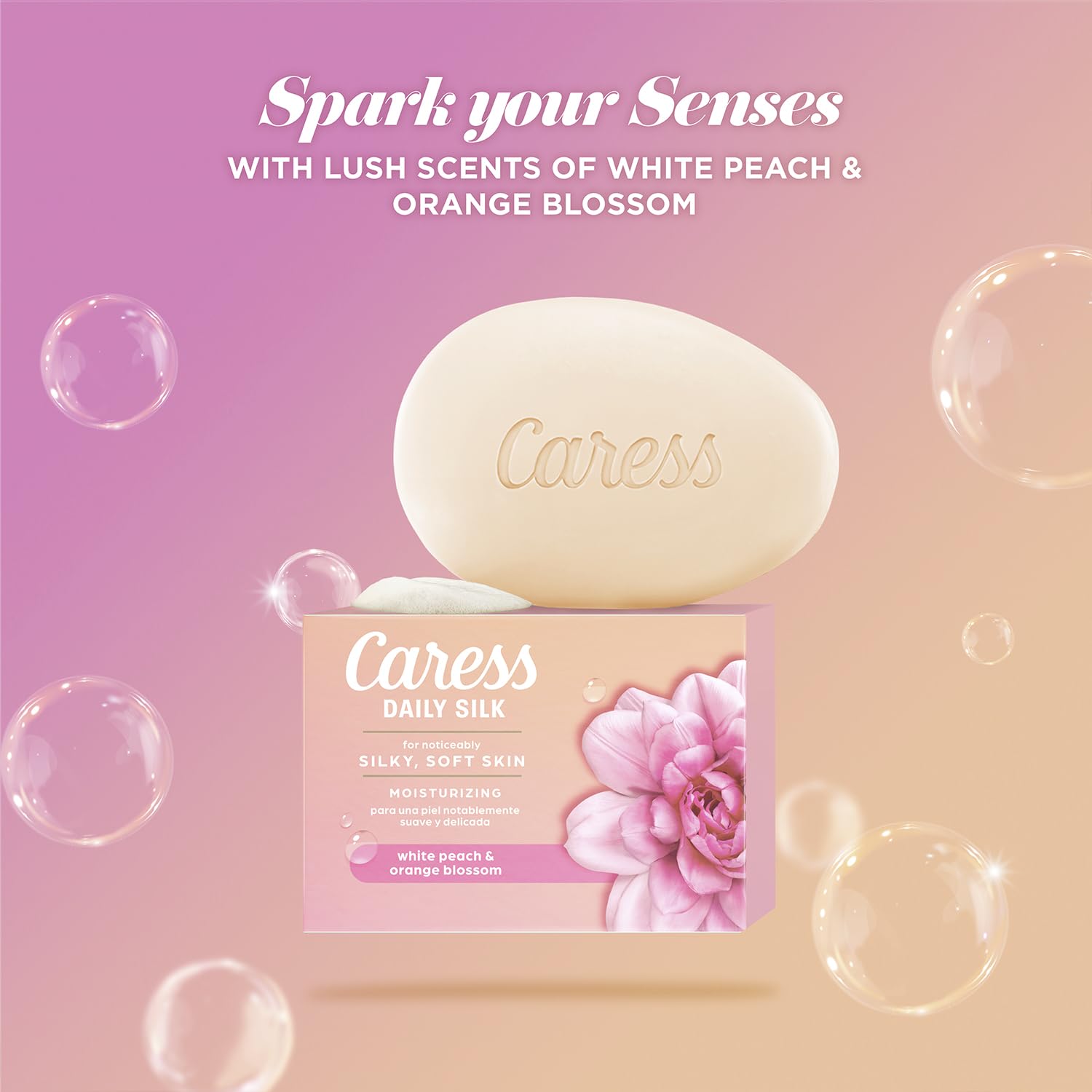 Caress dermatologist-tested formula suitable for sensitive skin.