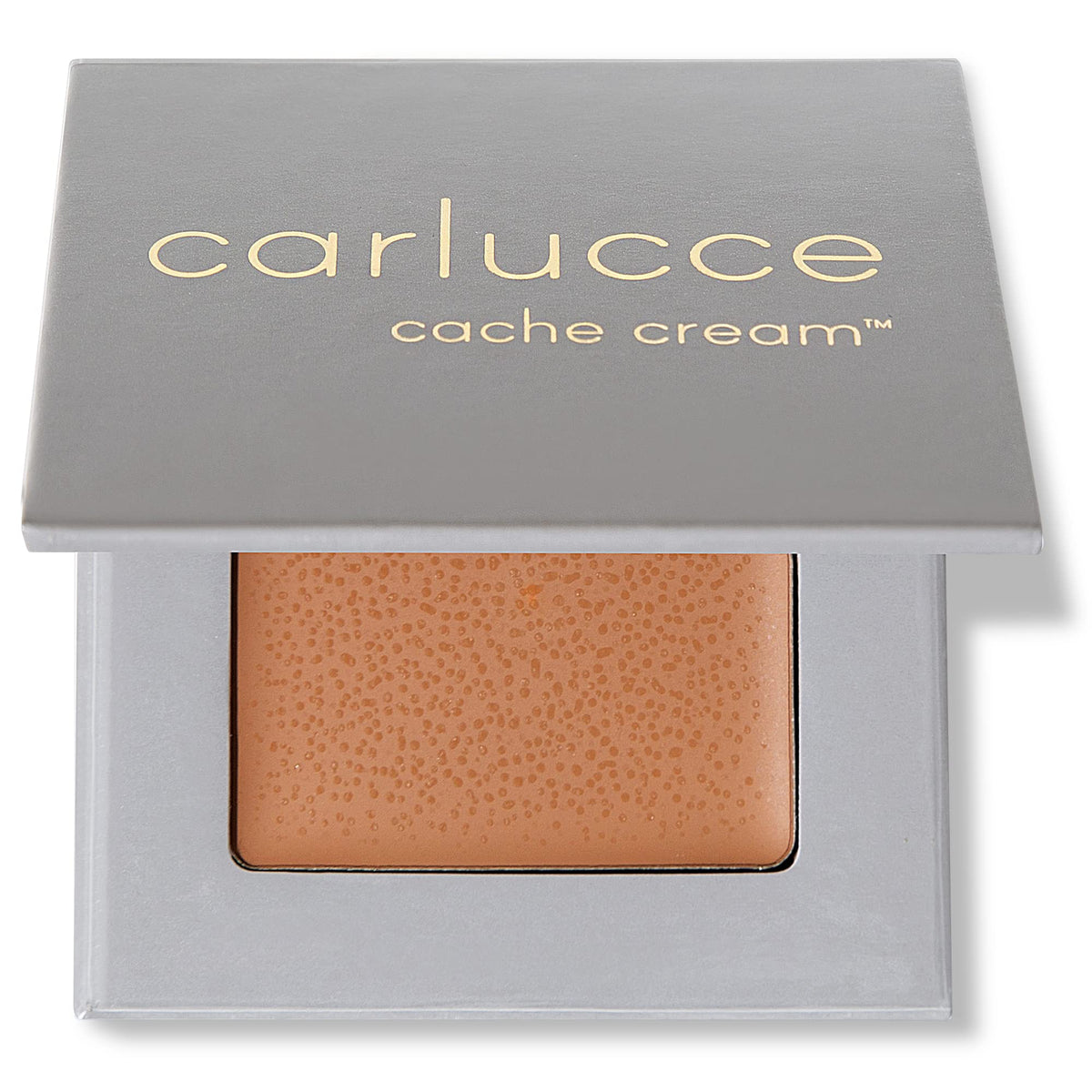 Carlucce Cache Cream 3-in-1 Palette packaging displaying a compact, all-in-one makeup solution