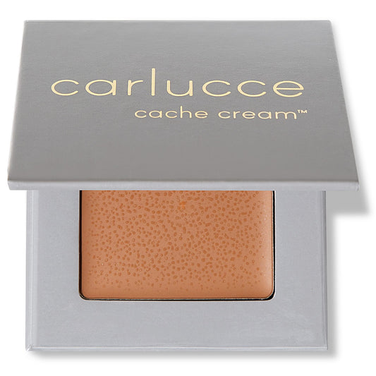 Carlucce Cache Cream 3-in-1 Palette packaging displaying a compact, all-in-one makeup solution