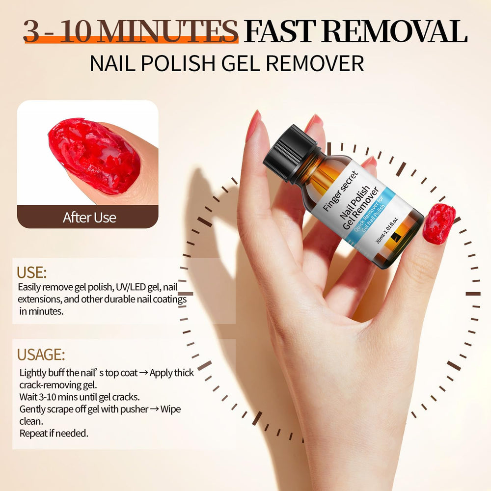 CARMEIN peel-off barrier latex protects cuticles during removal
