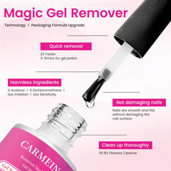Matte nail prep before applying peel-off liquid tape for better removal.