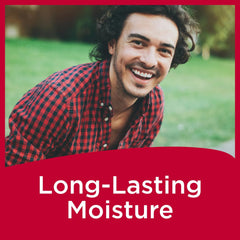 Carmex Classic Lip Balm Medicated cocoa butter nourishes lips with rich moisture.
