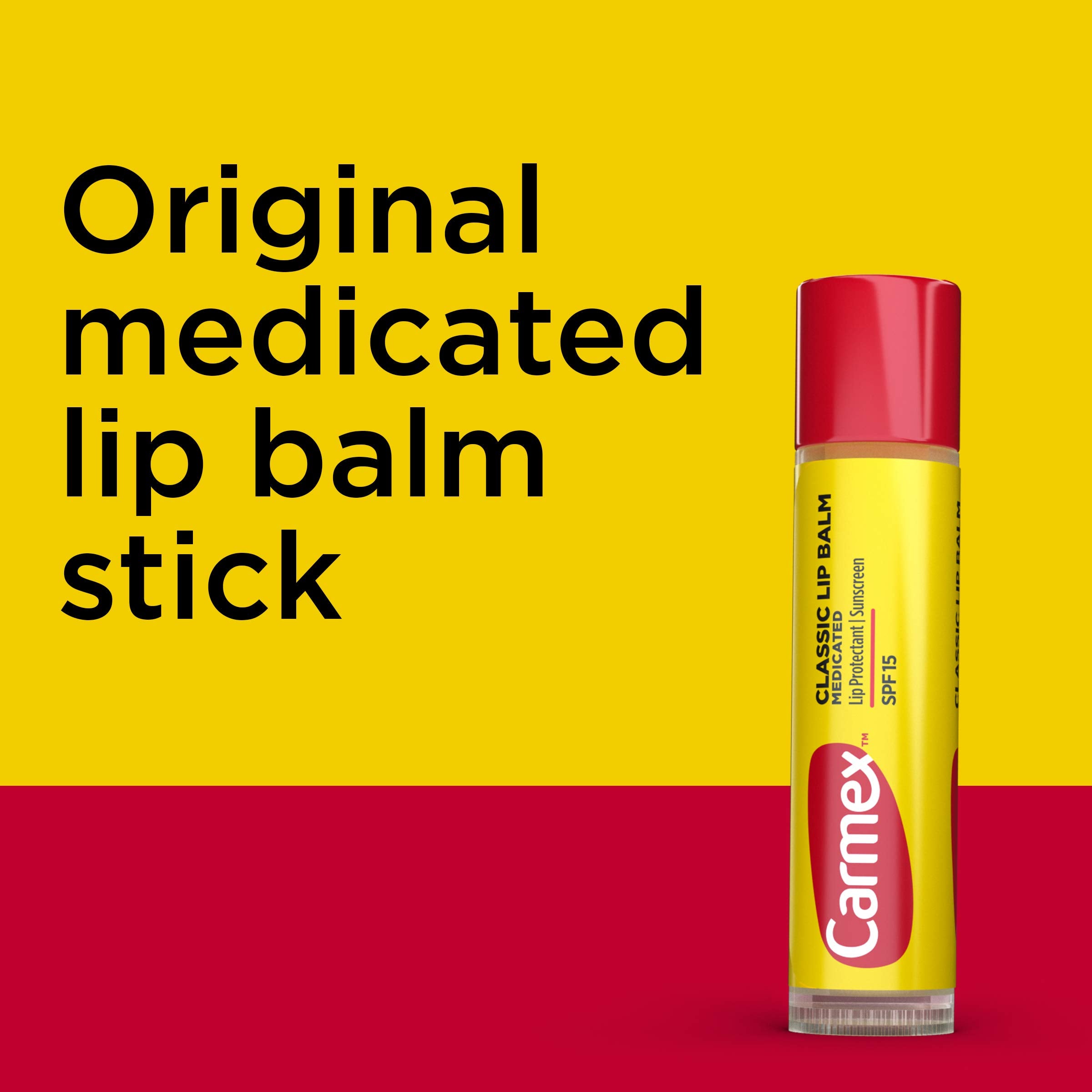 Windy outdoor scene showing lip protection against cold weather