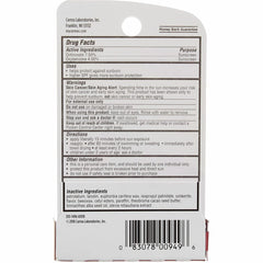 Application shot of Carmex Click-Stick demonstrates mess-free twist-up use.