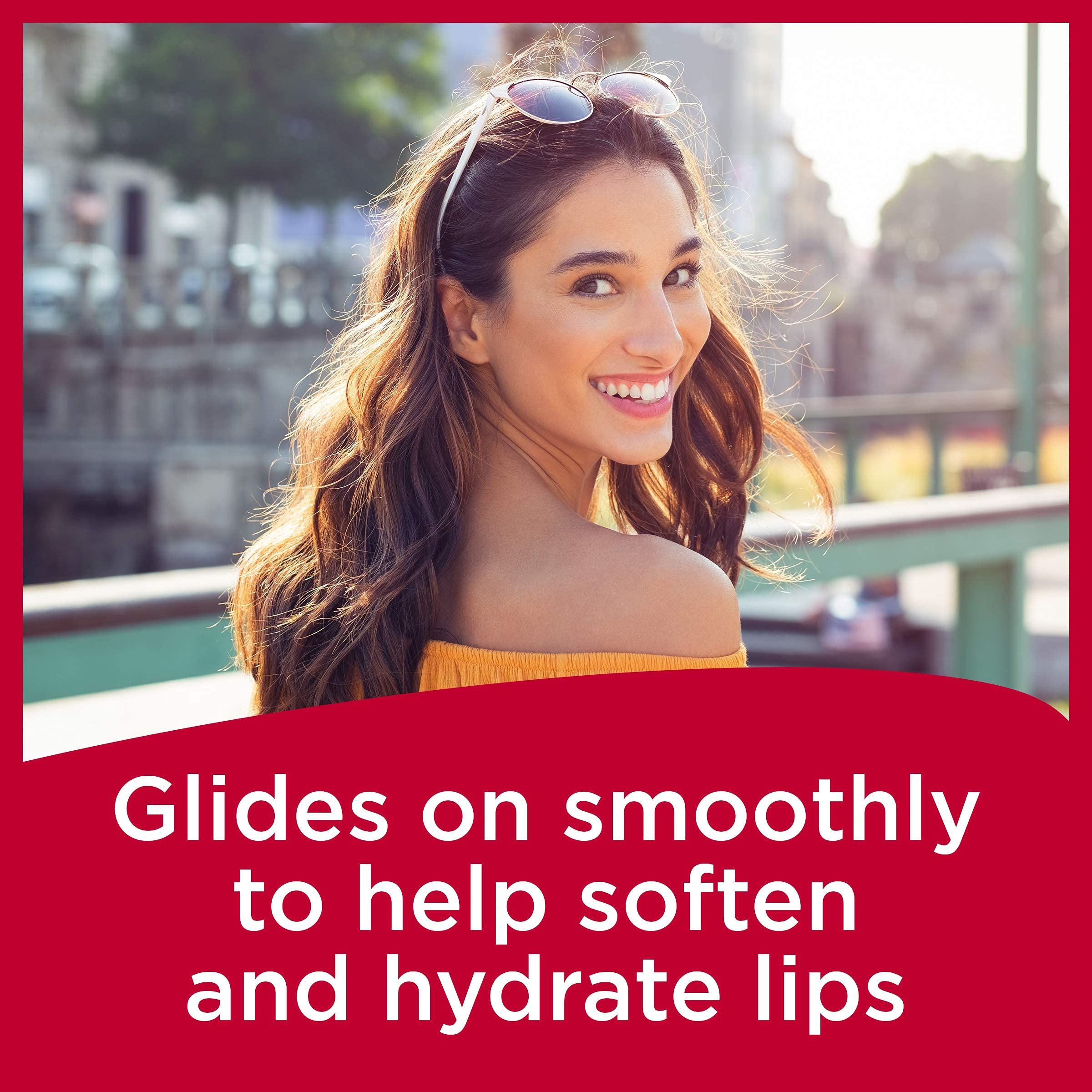 Compact Carmex minis tubes designed for easy on-the-go application.