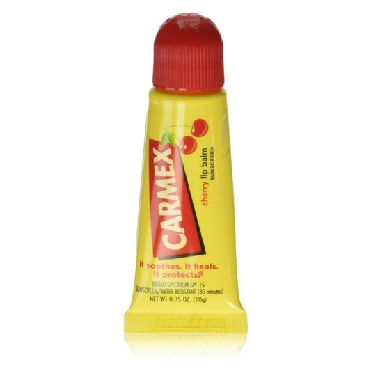 Carmex Moisturizing Lip Balm SPF 15 cherry tube for daily moisture and sun protection