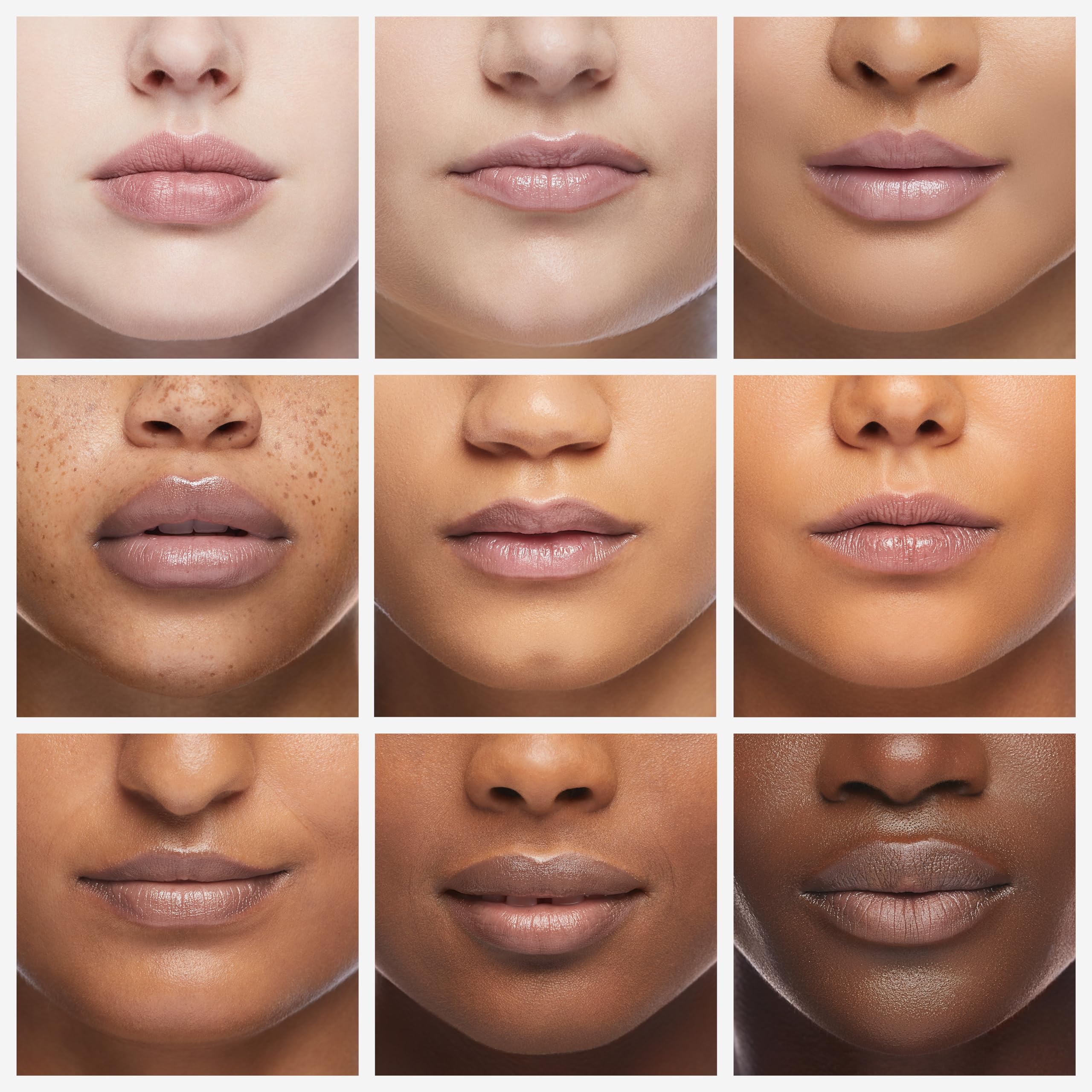 Sun protection concept showing SPF shielding lips from UVA and UVB rays.