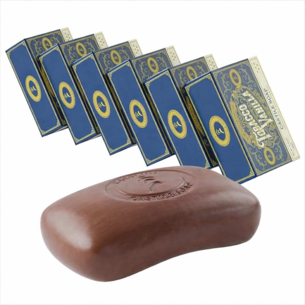 Carolina Castile body wash bar front view, gentle cleansing for sensitive skin.