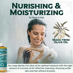Carolina Castile Soap Peppermint lather with rich bubbles and refreshing feel