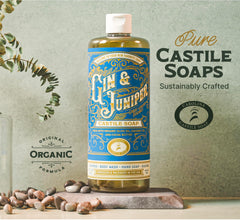 Carolina Castile Soap Shower Use demonstrates versatile cleansing for body and hands.