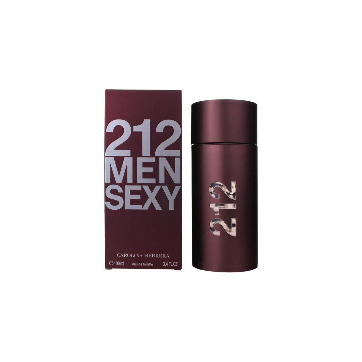 Carolina Herrera 212 Sexy Men bottle close-up for confident daytime wear.