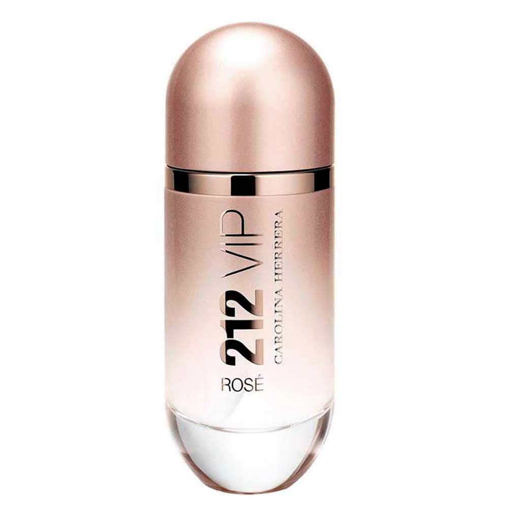 Carolina Herrera 212 VIP Rose bottle with pink hues, ideal for day-to-night celebrations