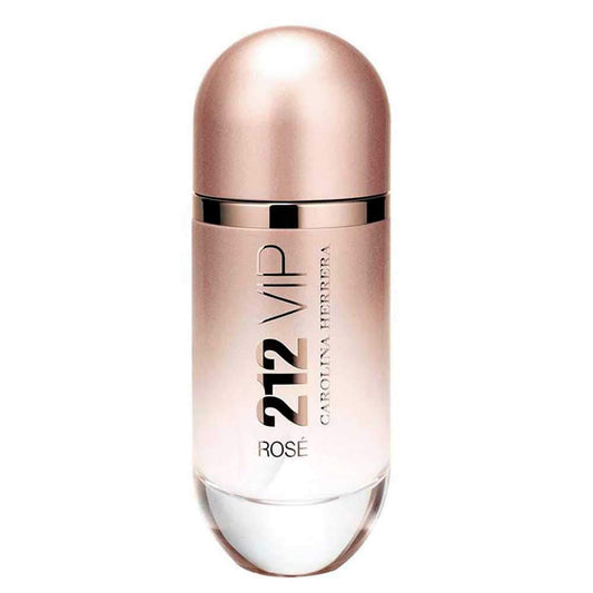 Carolina Herrera 212 VIP Rose bottle with pink hues, ideal for day-to-night celebrations