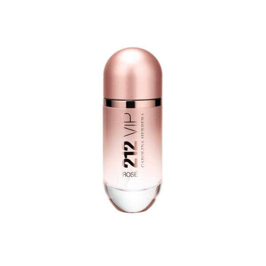 Carolina Herrera 212 VIP Rose bottle close-up for chic evenings and confident women