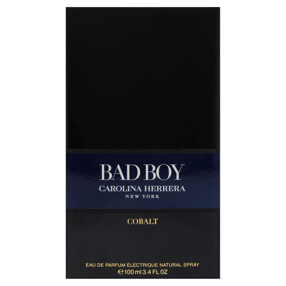 Carolina Herrera Bad Boy Cobalt spray mist for easy daily application