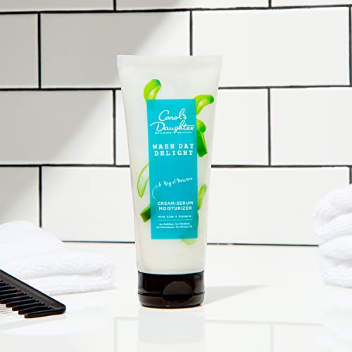 Lightweight feel of Wash Day Delight for easy styling