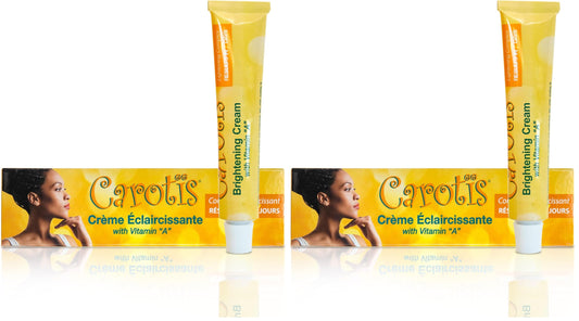 CAROTÏS Brightening Cream bottle duo showcasing enhanced daily radiance