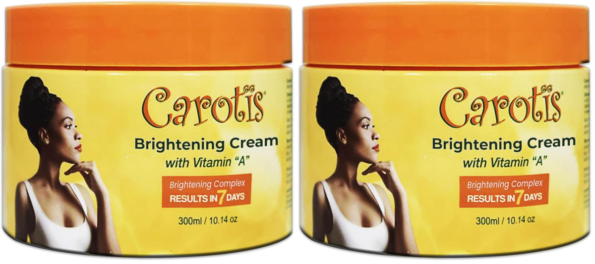 CAROTÏS Skin Brightening Cream two-pack packshot for convenient routine.