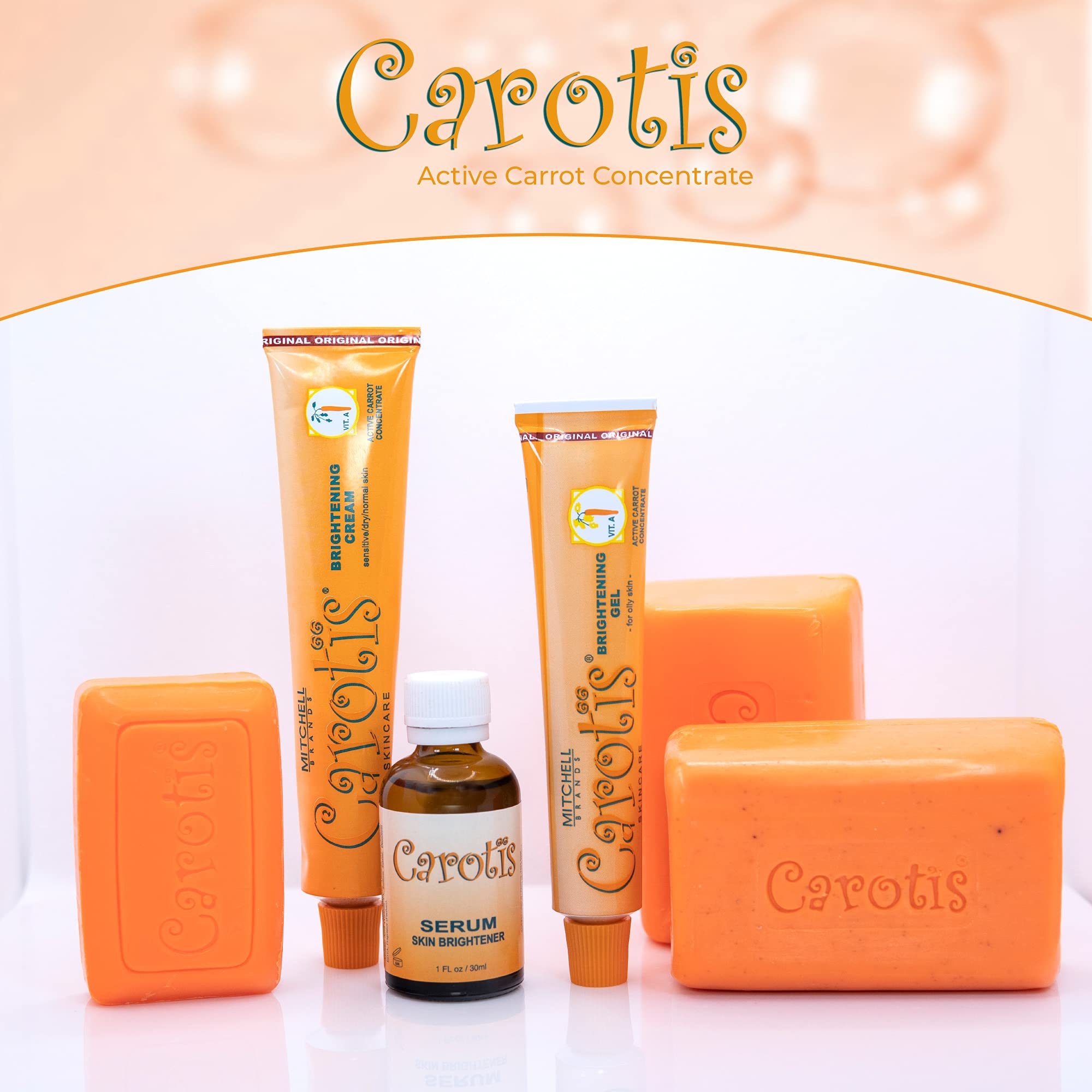 CAROTÏS Exfoliating action removes dead skin for refreshed skin